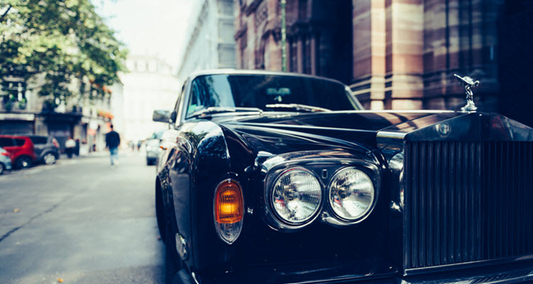 Luxurious Rolls Royce Car
